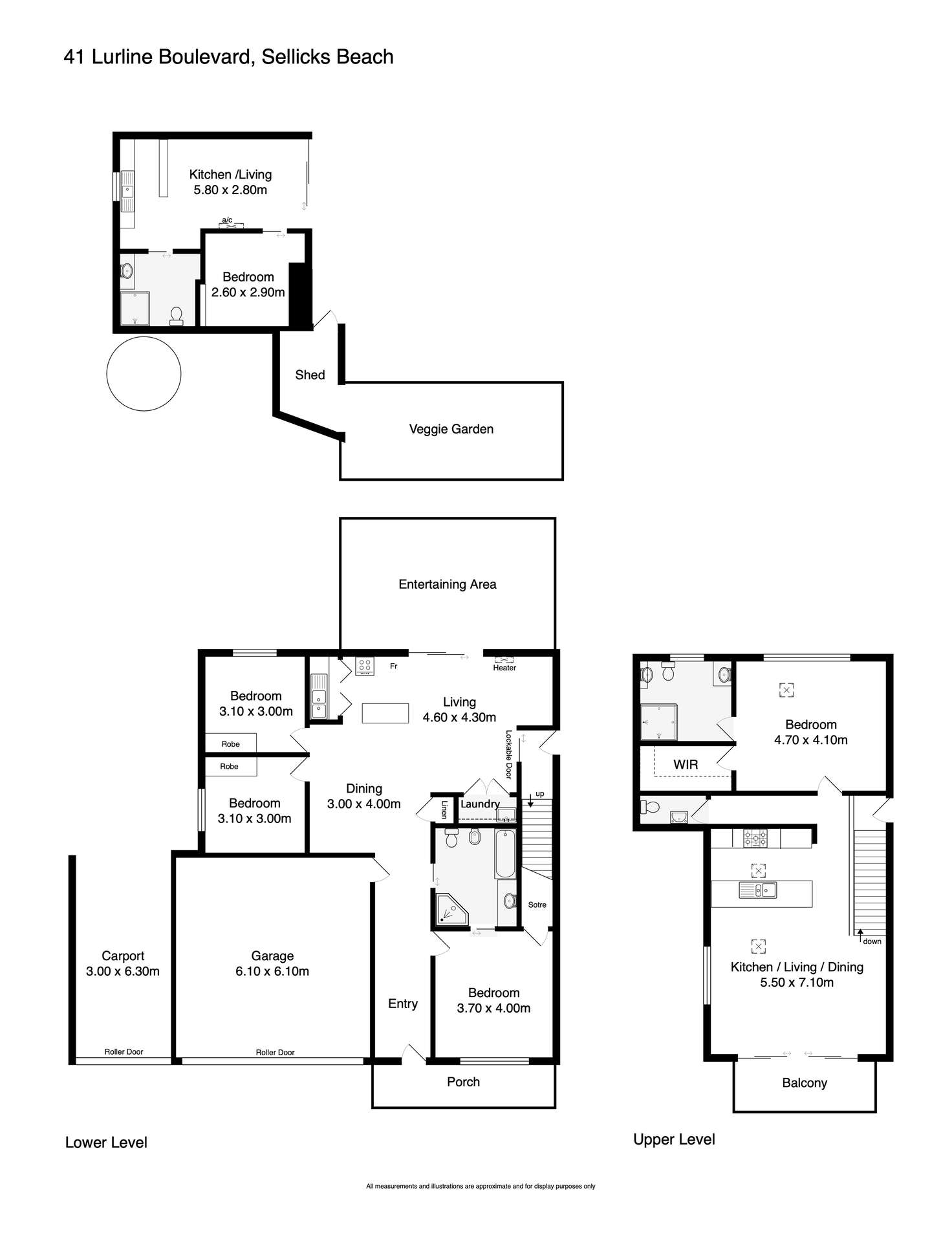 Floorplan of Homely house listing, 41 Lurline Boulevard, Sellicks Beach SA 5174