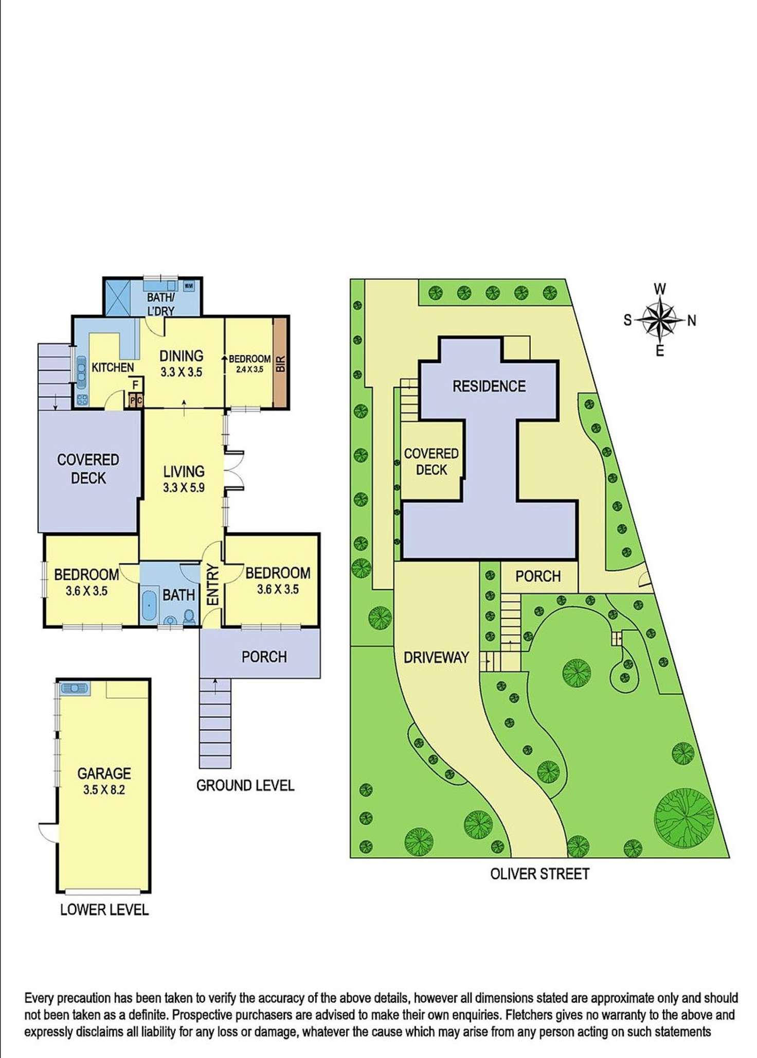 Floorplan of Homely house listing, 45 Oliver Street, Ringwood VIC 3134