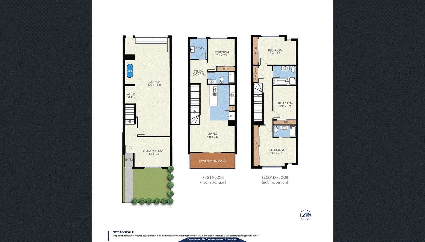 Floorplan of Homely townhouse listing, 32 VIEW RD, Springvale VIC 3171