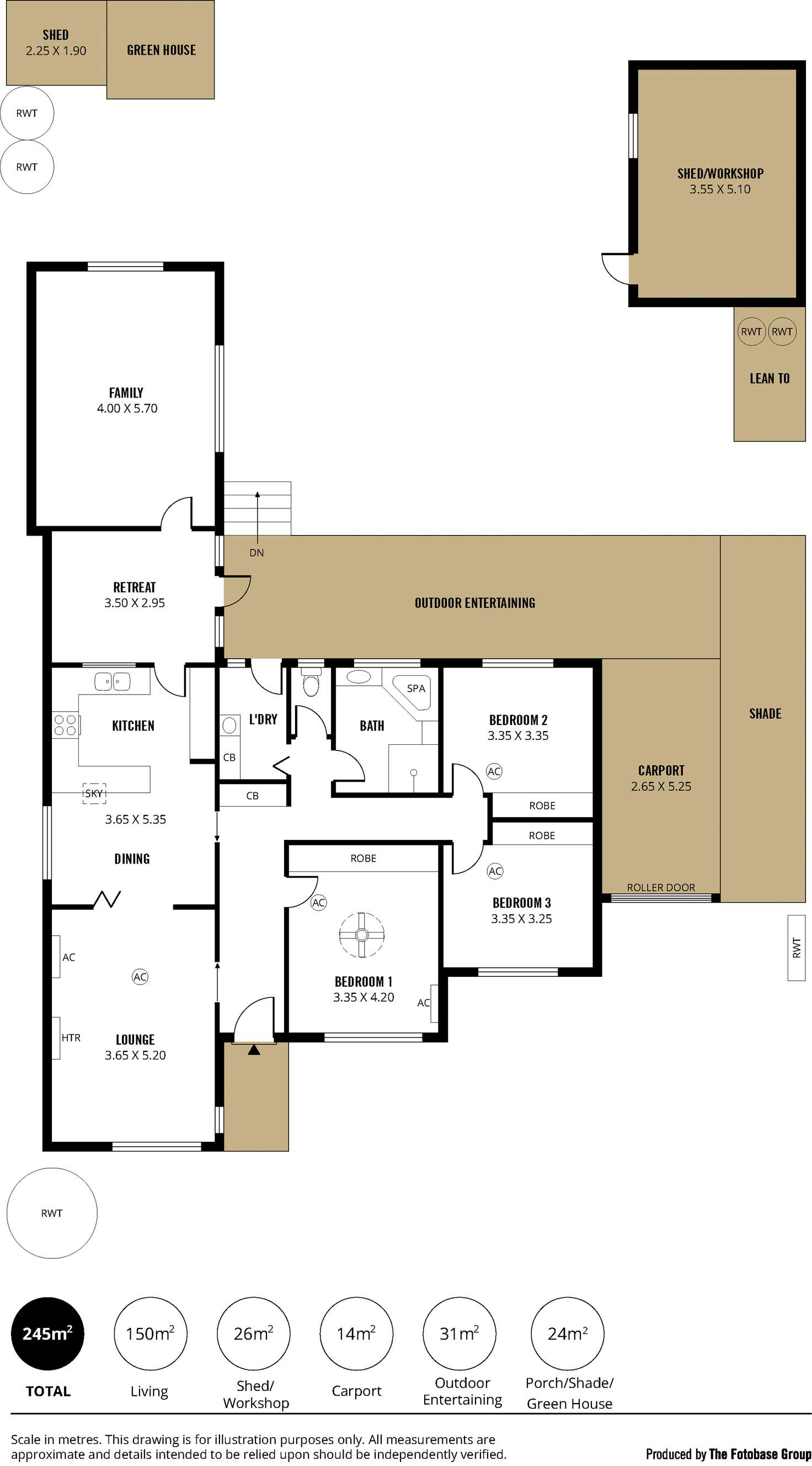 Floorplan of Homely house listing, 21 Salisbury Avenue, Morphett Vale SA 5162
