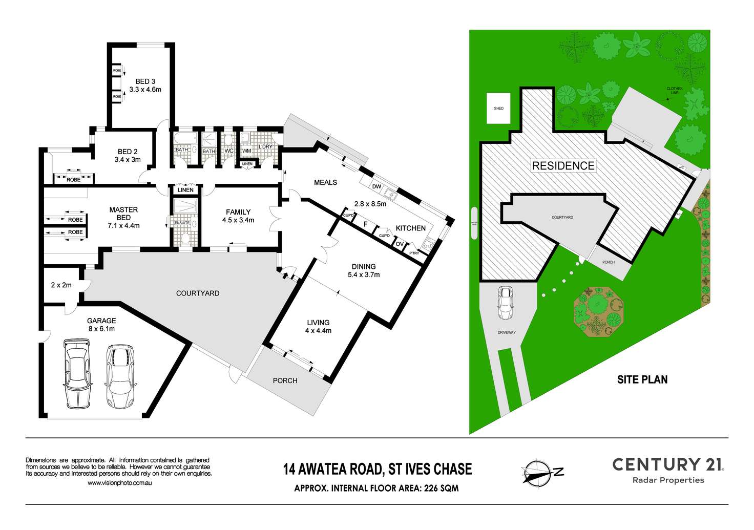 Floorplan of Homely house listing, 14 Awatea Road, St Ives Chase NSW 2075