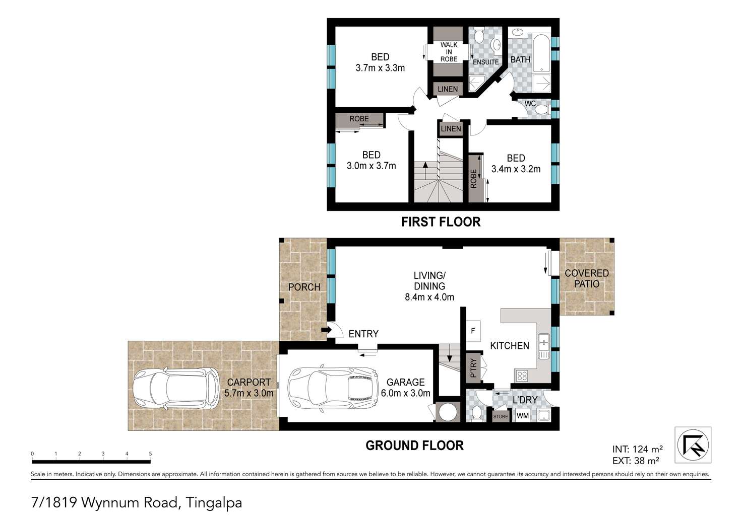Floorplan of Homely house listing, 7/1819 Wynnum Road, Tingalpa QLD 4173