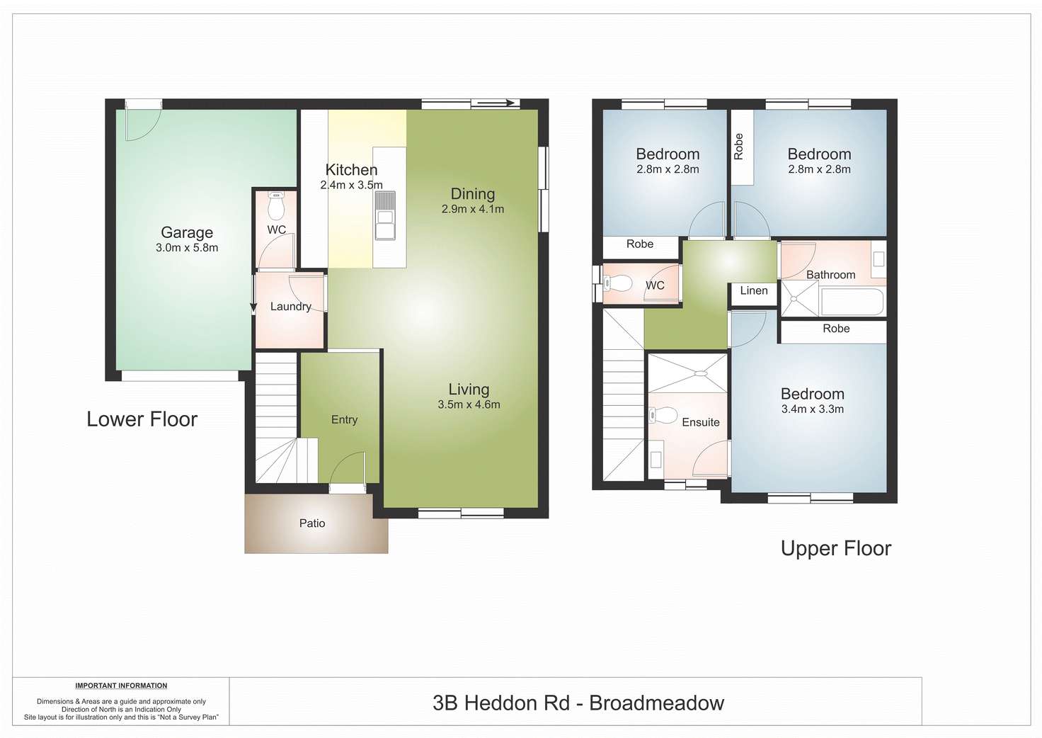 Floorplan of Homely house listing, 3B Heddon Road, Broadmeadow NSW 2292