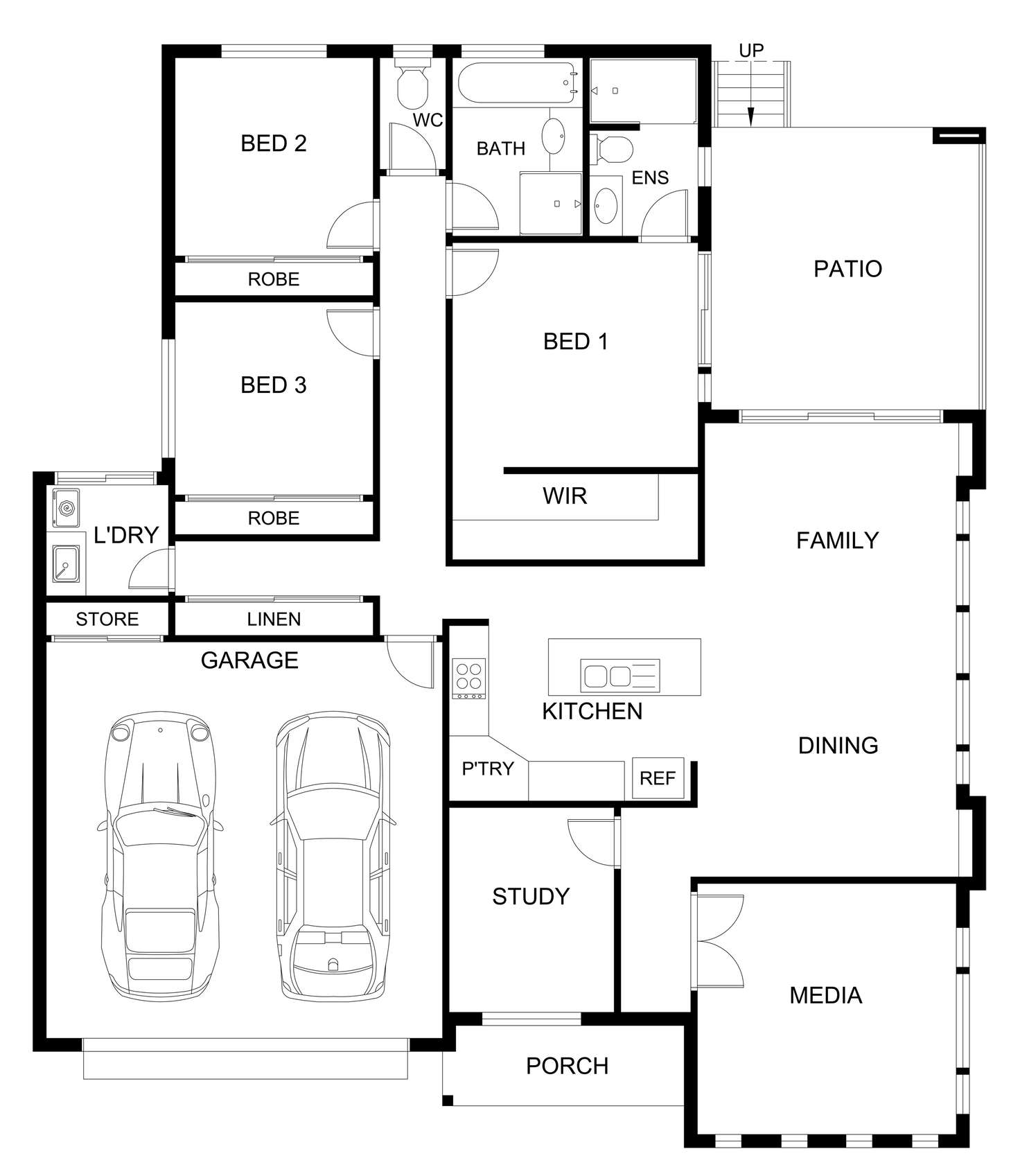Floorplan of Homely unit listing, 1/23a East Street, East Toowoomba QLD 4350