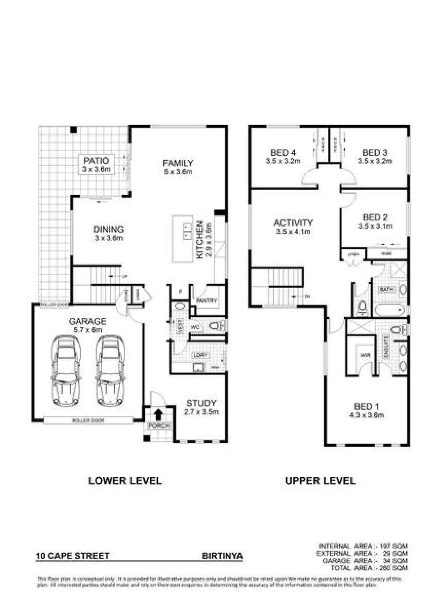 Floorplan of Homely house listing, 10 Cape Street, Birtinya QLD 4575