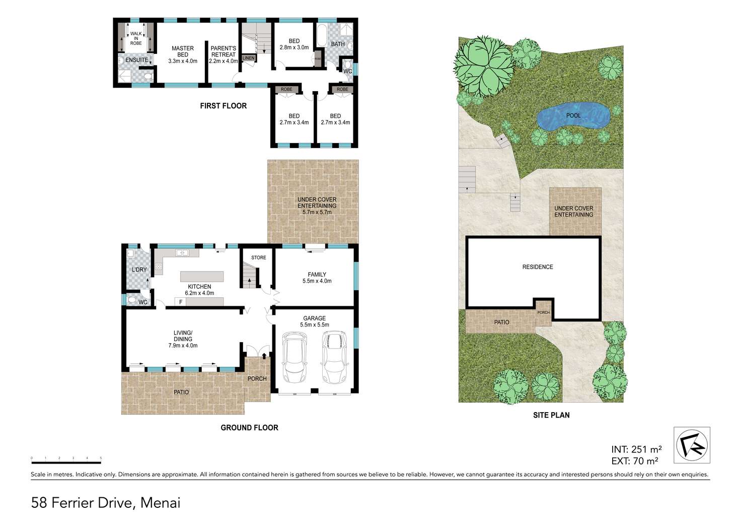 Floorplan of Homely house listing, 58 Ferrier Drive, Menai NSW 2234