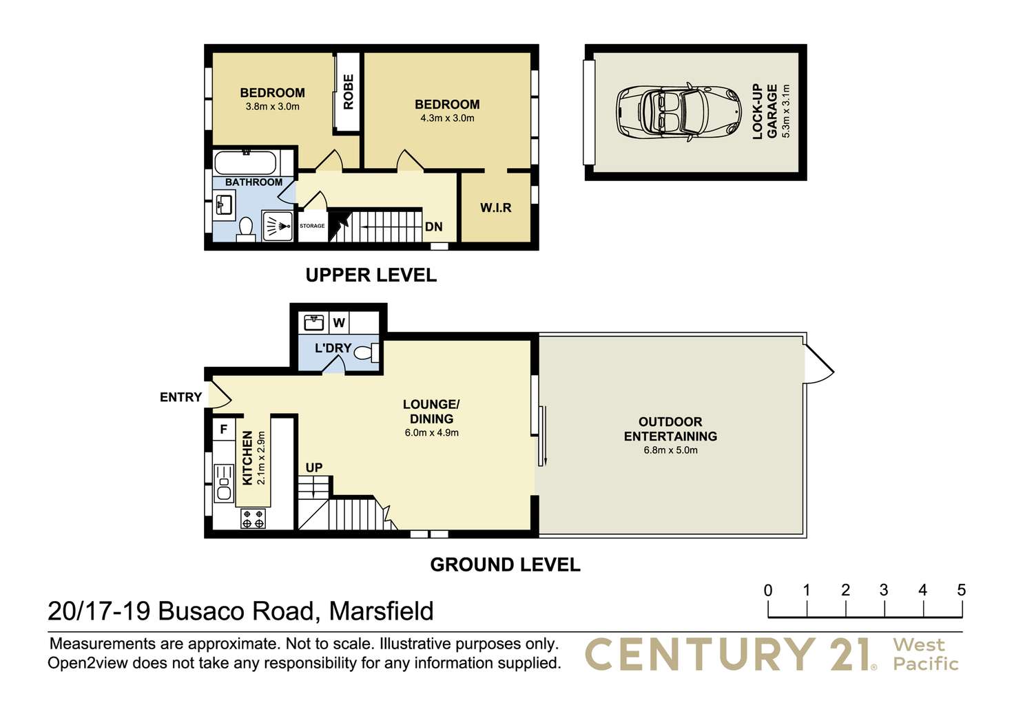 Floorplan of Homely townhouse listing, 20/17-19 Busaco Road, Marsfield NSW 2122