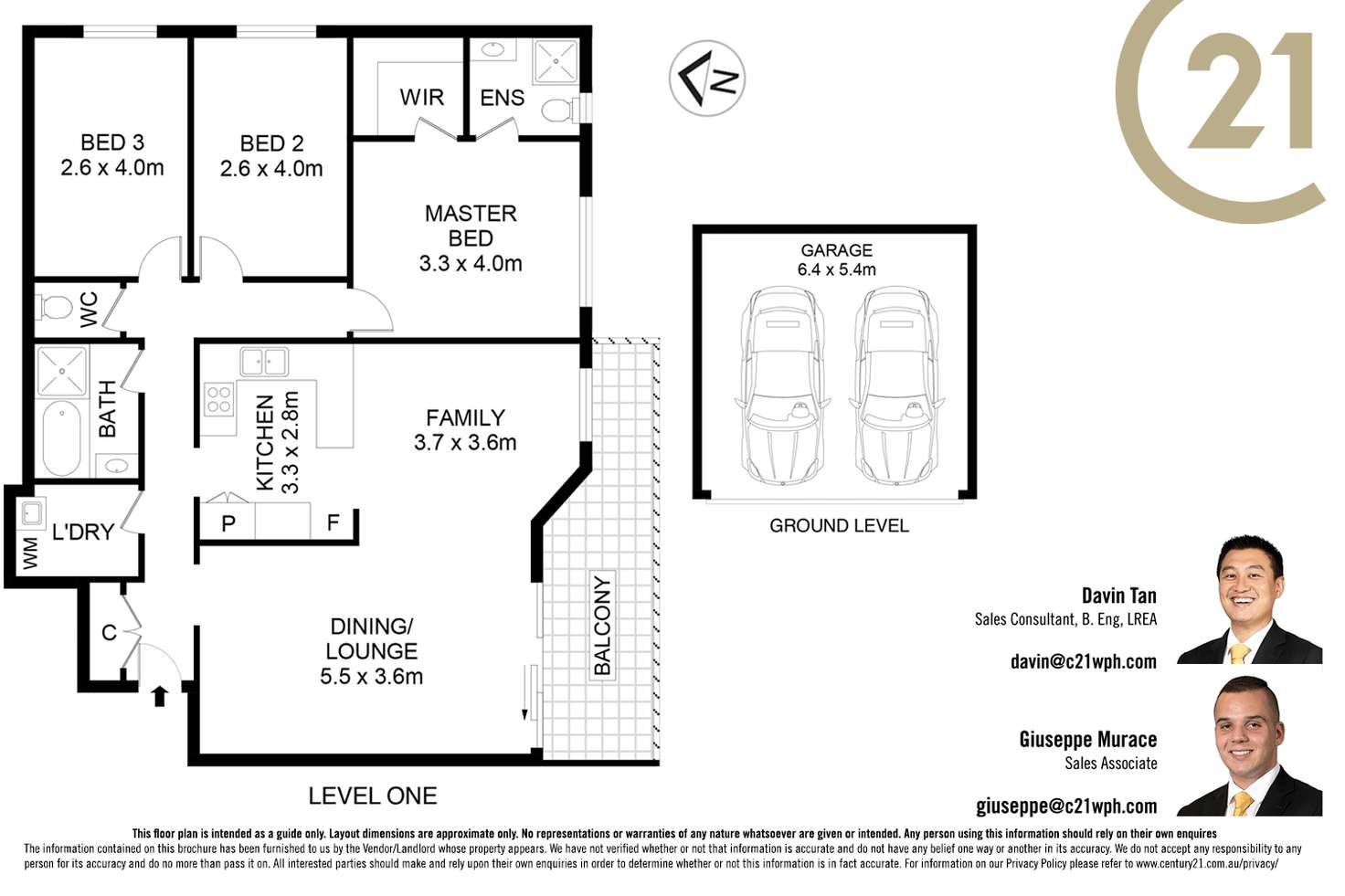 Floorplan of Homely apartment listing, 17/6 Freeman Place, Carlingford NSW 2118