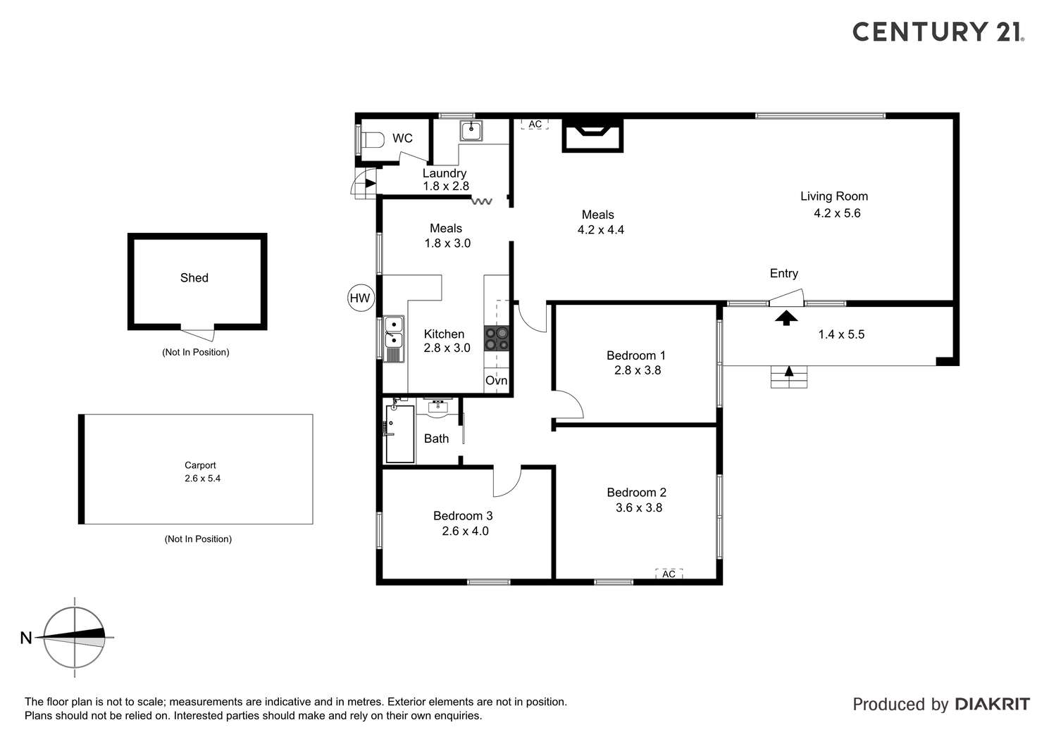 Floorplan of Homely house listing, 240 Ogilvie Avenue, Echuca VIC 3564