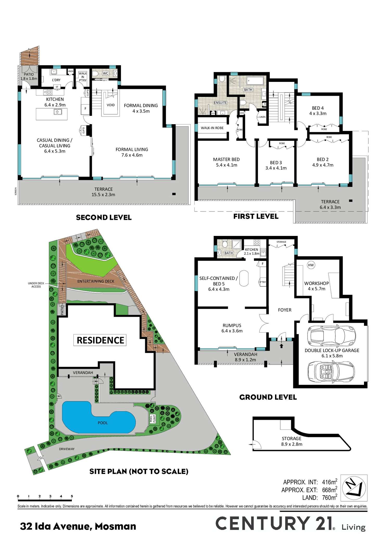 Floorplan of Homely house listing, 32 Ida Avenue, Mosman NSW 2088