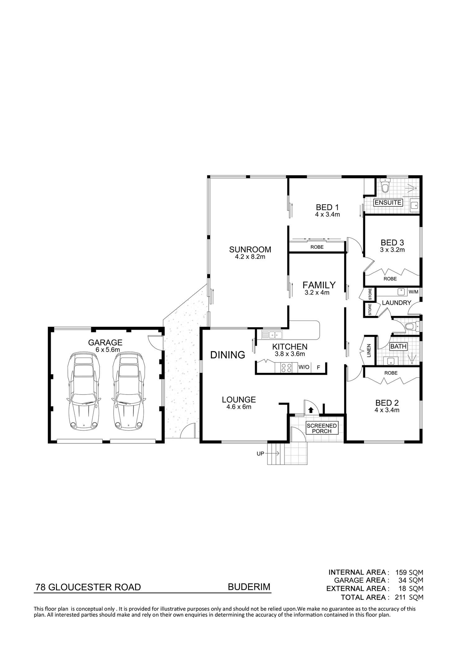 Floorplan of Homely house listing, 78 Gloucester Road, Buderim QLD 4556