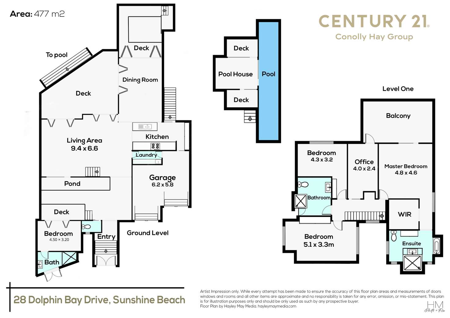Floorplan of Homely house listing, 28 Dolphin Bay Drive, Sunshine Beach QLD 4567