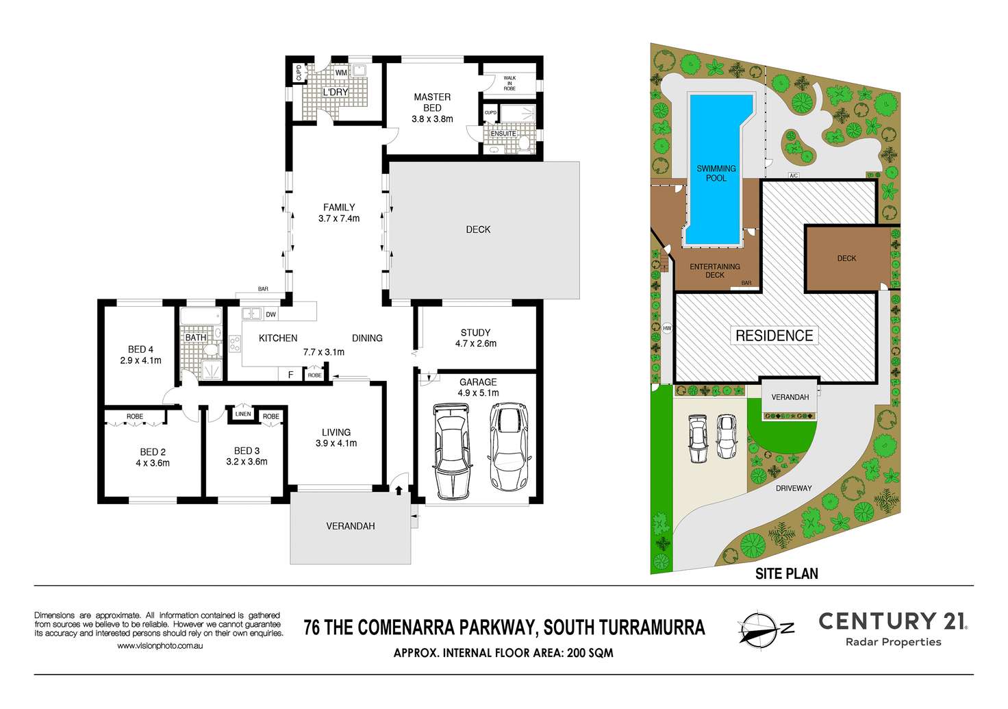 Floorplan of Homely house listing, 76 The Comenarra Parkway, Turramurra NSW 2074
