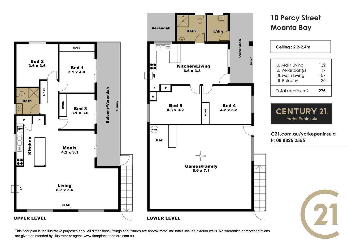 Floorplan of Homely house listing, 10 Percy Street, Moonta Bay SA 5558