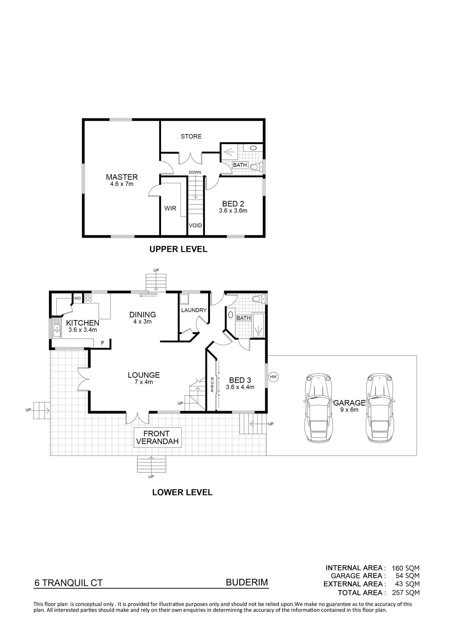 Floorplan of Homely house listing, 6 Tranquil Court, Buderim QLD 4556