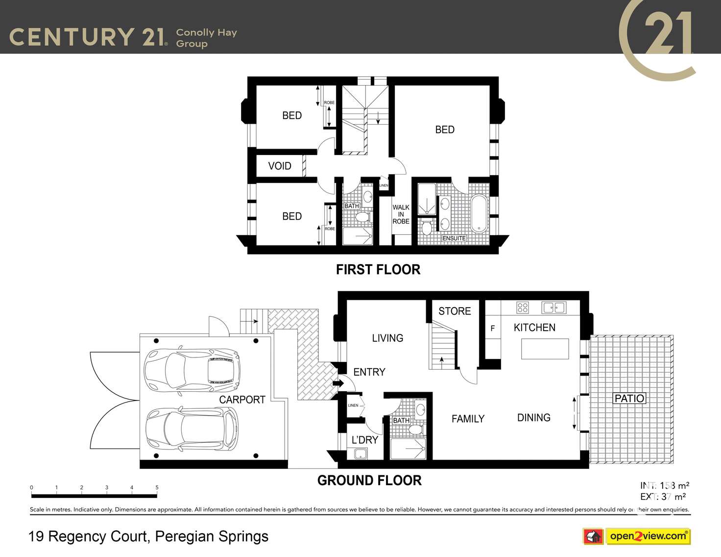 Floorplan of Homely townhouse listing, 19 Regency Court, Peregian Springs QLD 4573