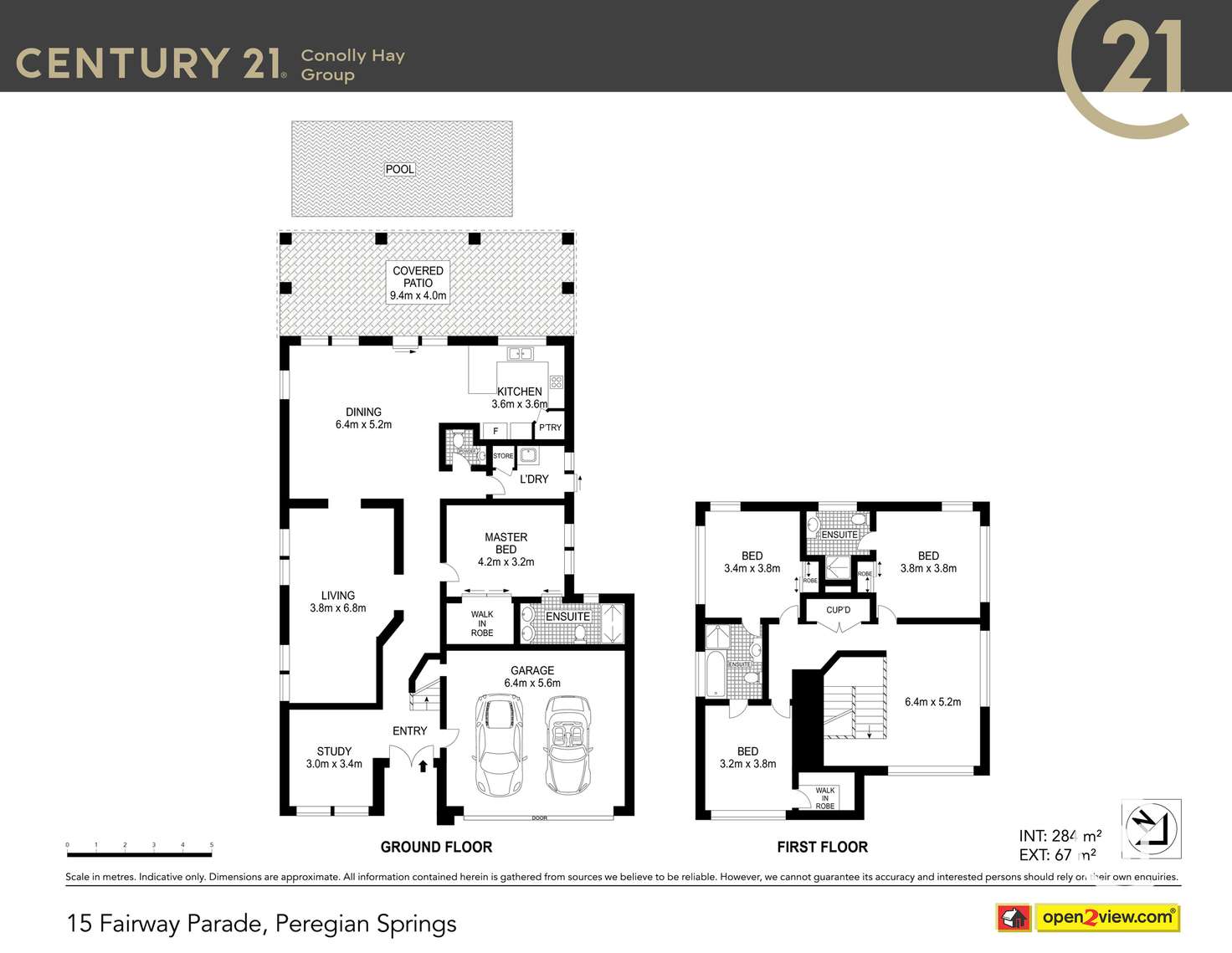 Floorplan of Homely house listing, 15 Fairway Parade, Peregian Springs QLD 4573