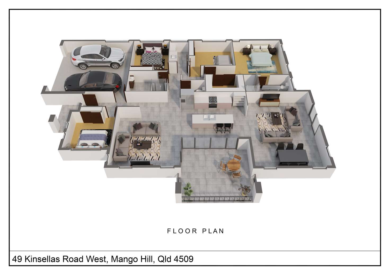Floorplan of Homely house listing, 49 Kinsellas Road West, Mango Hill QLD 4509