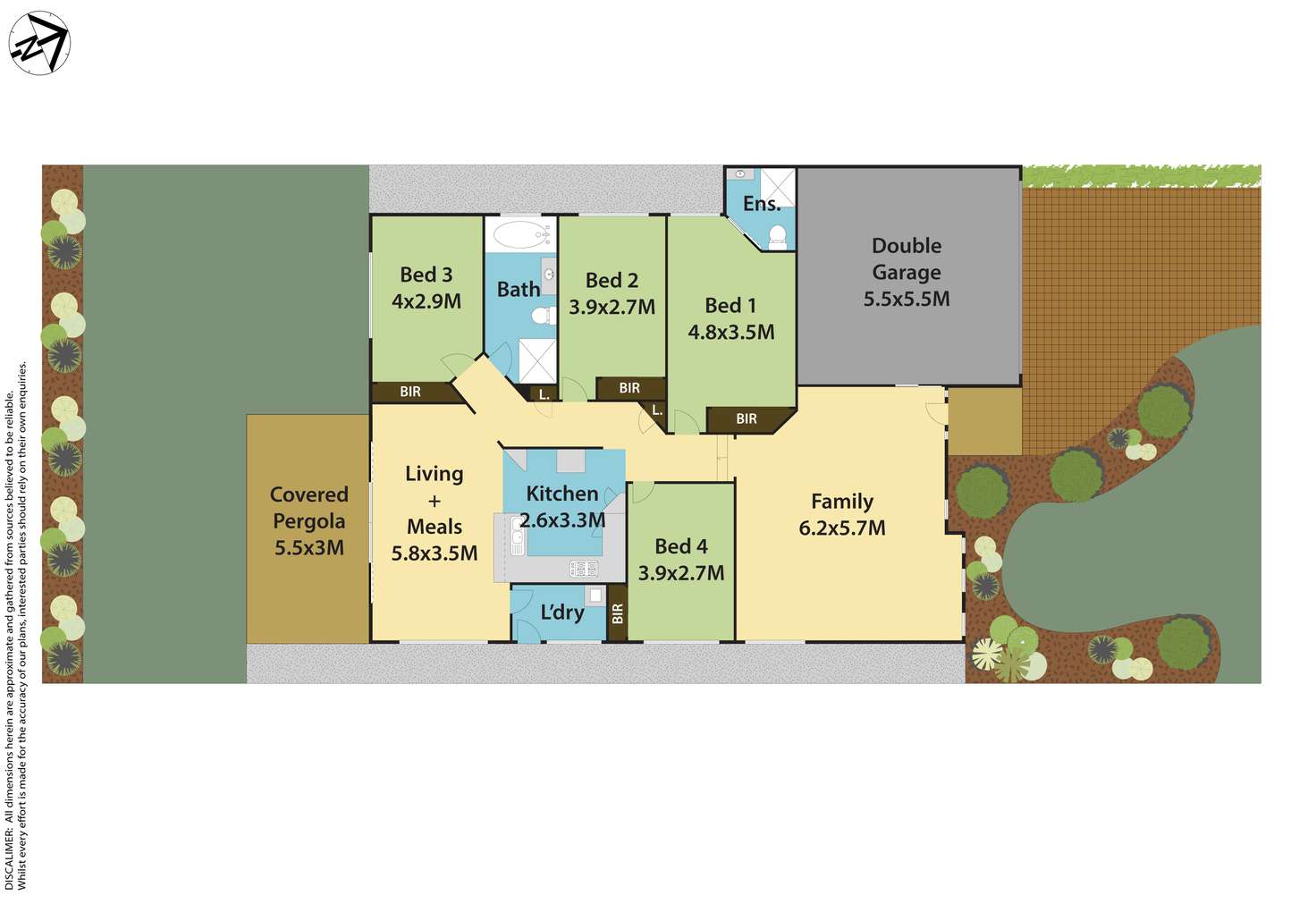 Floorplan of Homely house listing, 258 Meurants Lane, Glenwood NSW 2768