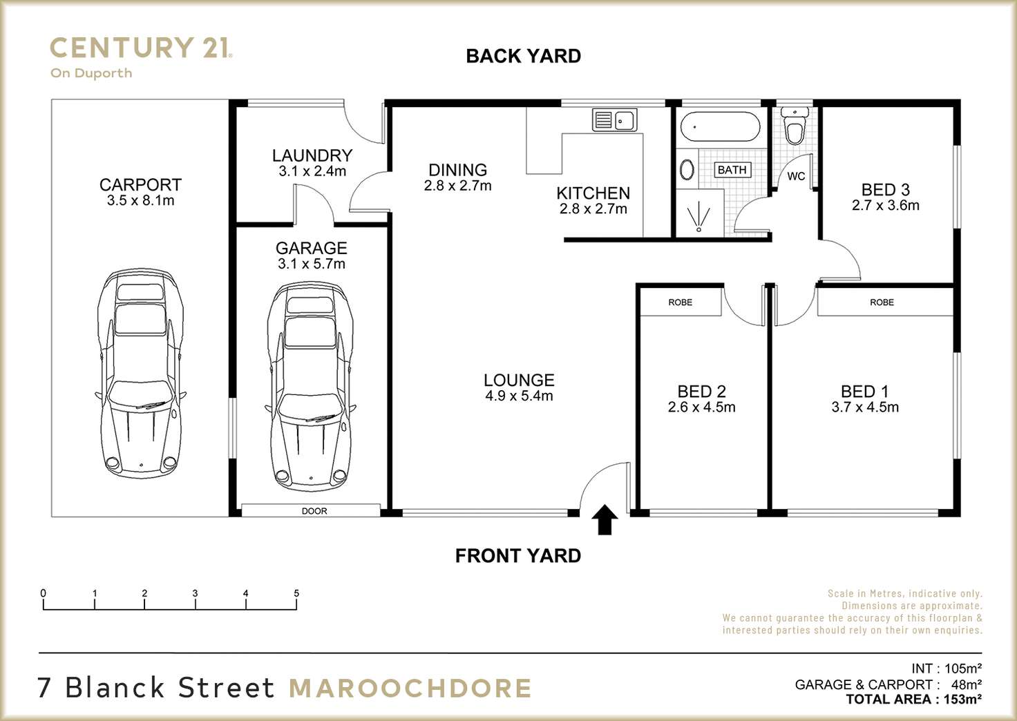 Floorplan of Homely house listing, 7 Blanck Street, Maroochydore QLD 4558