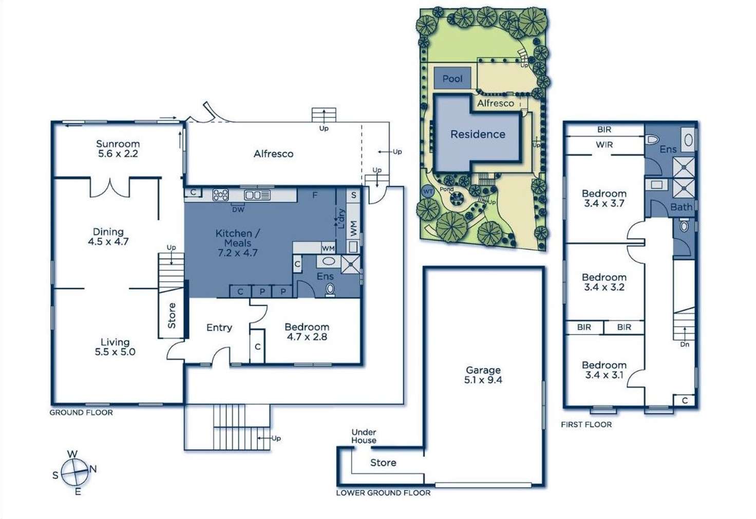 Floorplan of Homely house listing, 14 Hedderwick Street, Balwyn North VIC 3104