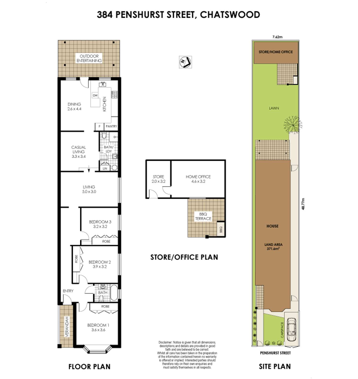 Floorplan of Homely house listing, 384 Penshurst St, Chatswood NSW 2067