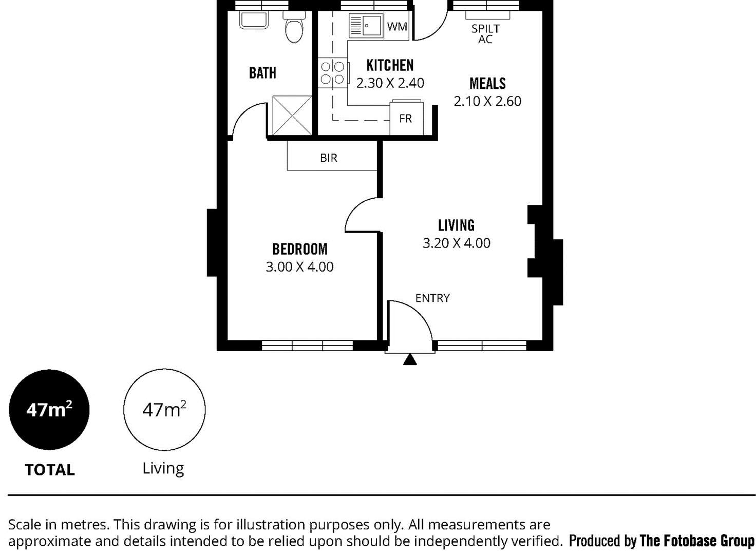 Floorplan of Homely unit listing, 2/521 Cross Road, Plympton SA 5038