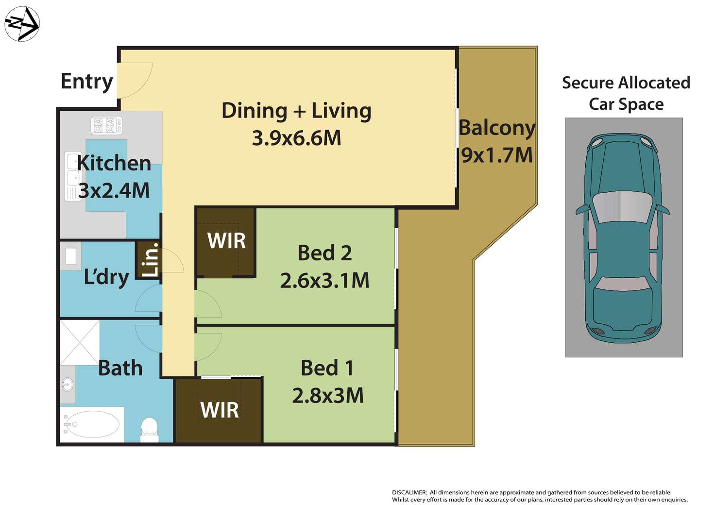 Floorplan of Homely unit listing, 9/240-242 Targo Road, Toongabbie NSW 2146