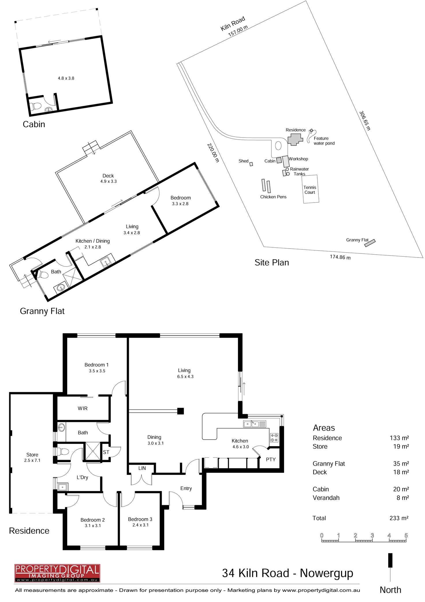 Floorplan of Homely house listing, 34 Kiln Road, Nowergup WA 6032