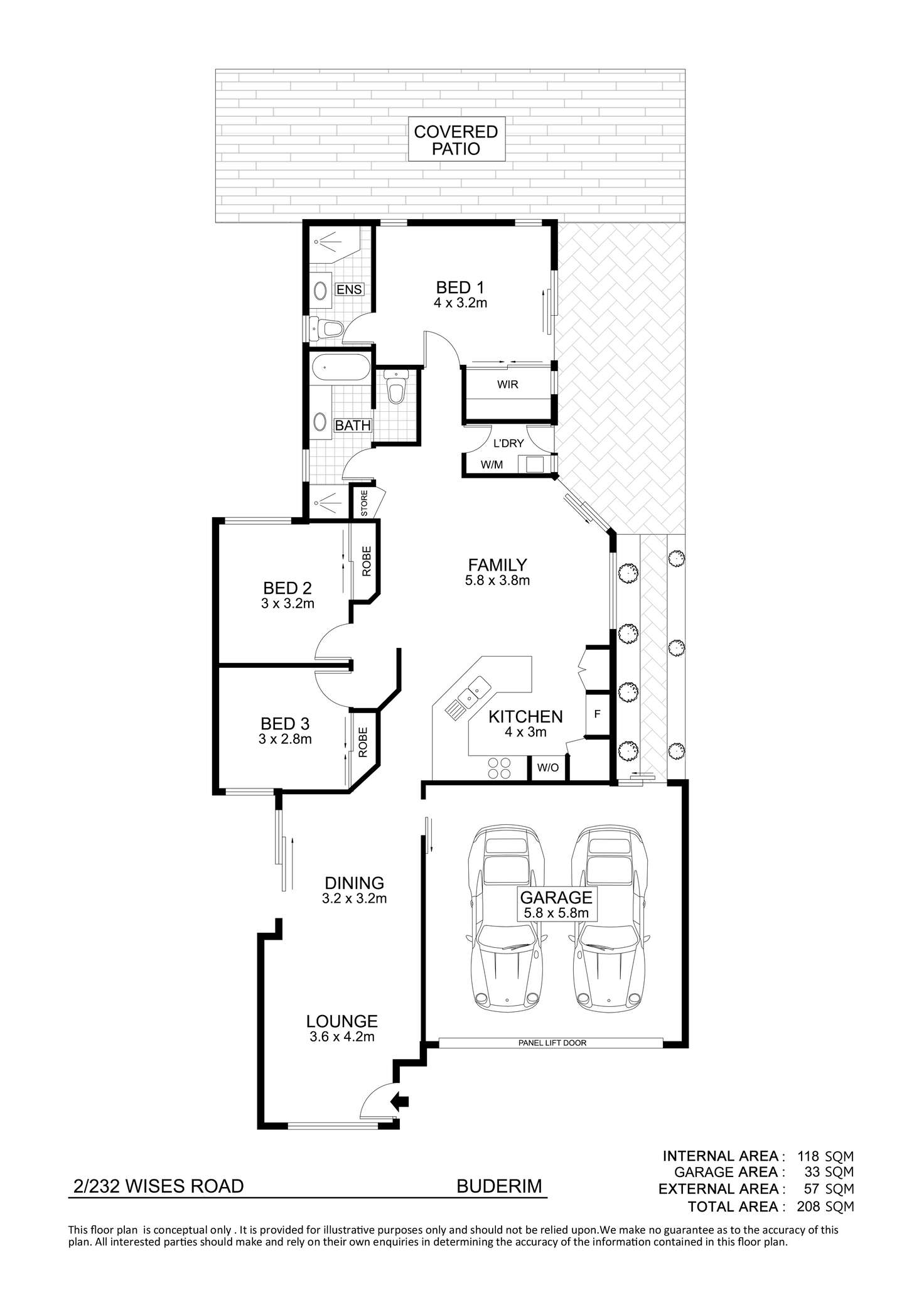 Floorplan of Homely house listing, 2/232 Wises Road, Buderim QLD 4556