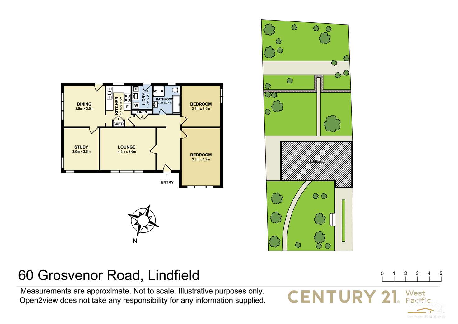 Floorplan of Homely house listing, 60 Grosvenor Road, Lindfield NSW 2070