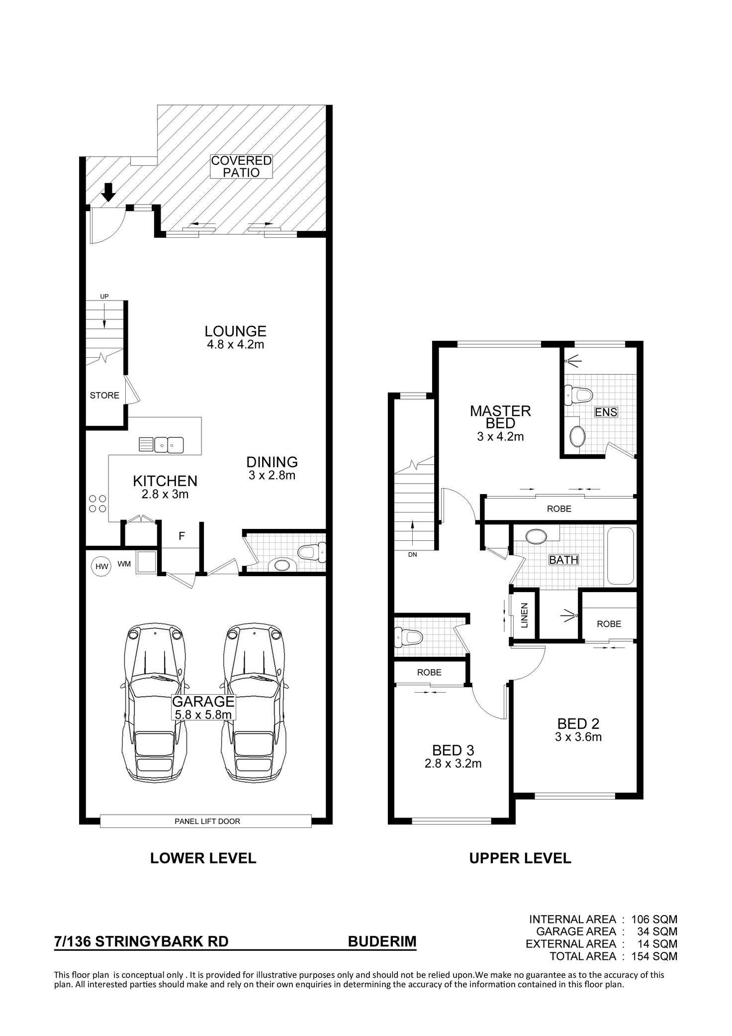Floorplan of Homely unit listing, 7/136 Stringybark Road, Buderim QLD 4556