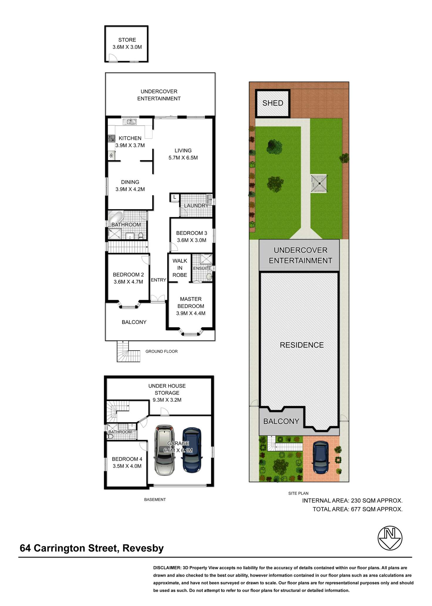 Floorplan of Homely house listing, 64 Carrington Street, Revesby NSW 2212