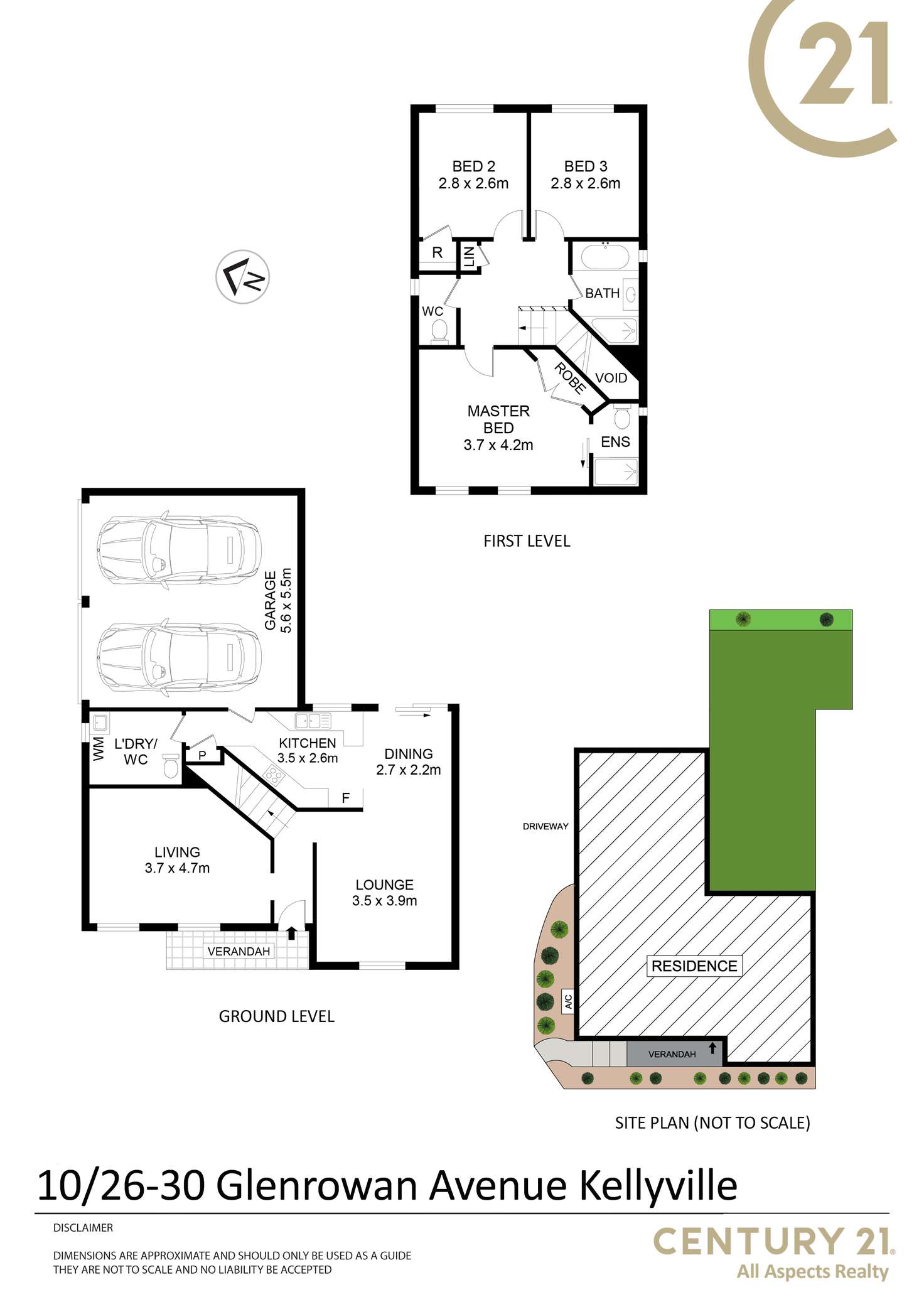 Floorplan of Homely house listing, 10/26-30 Glenrowan Avenue, Kellyville NSW 2155