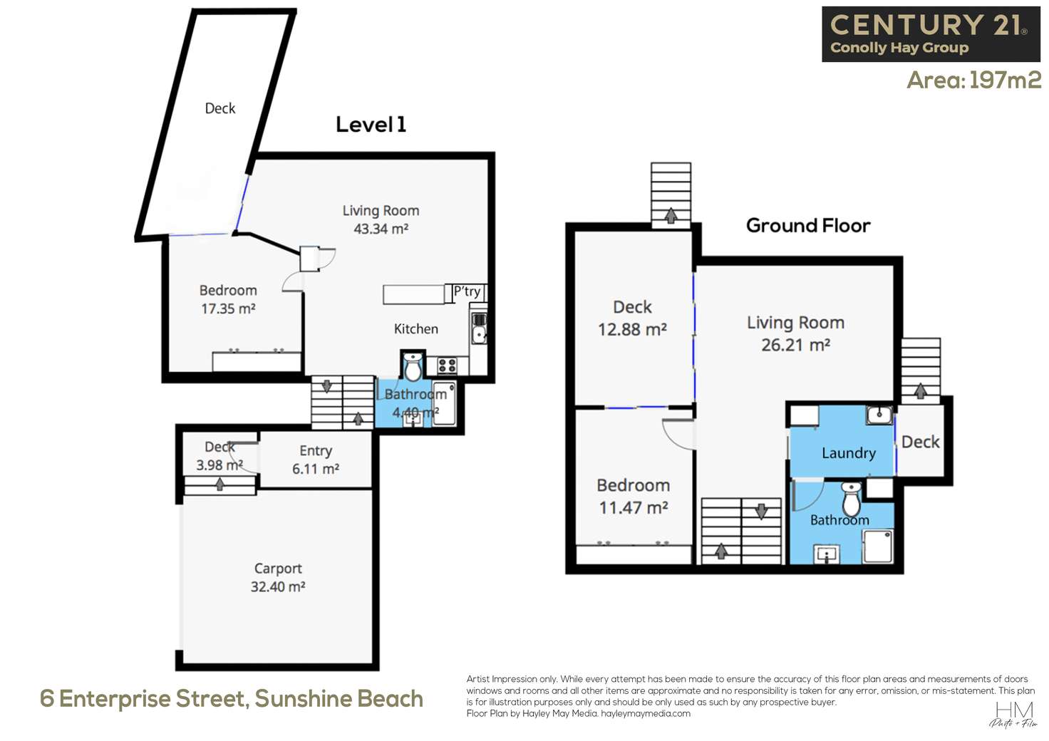 Floorplan of Homely house listing, 6 Enterprise Street, Sunshine Beach QLD 4567