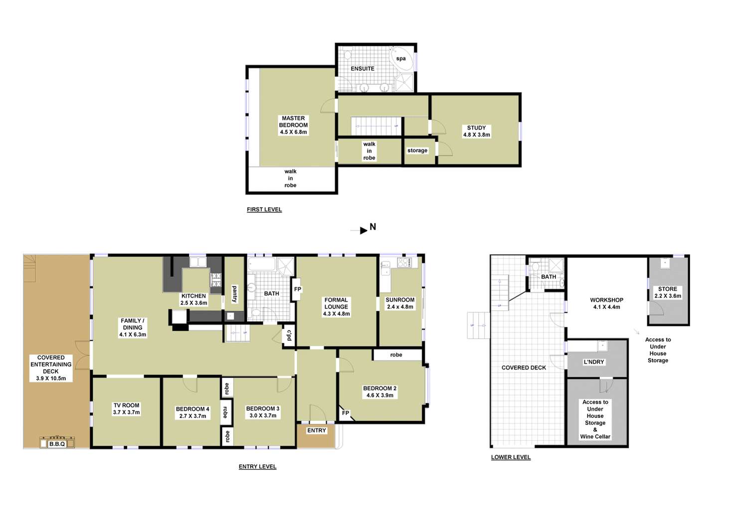 Floorplan of Homely house listing, 22 River Road West, Longueville NSW 2066