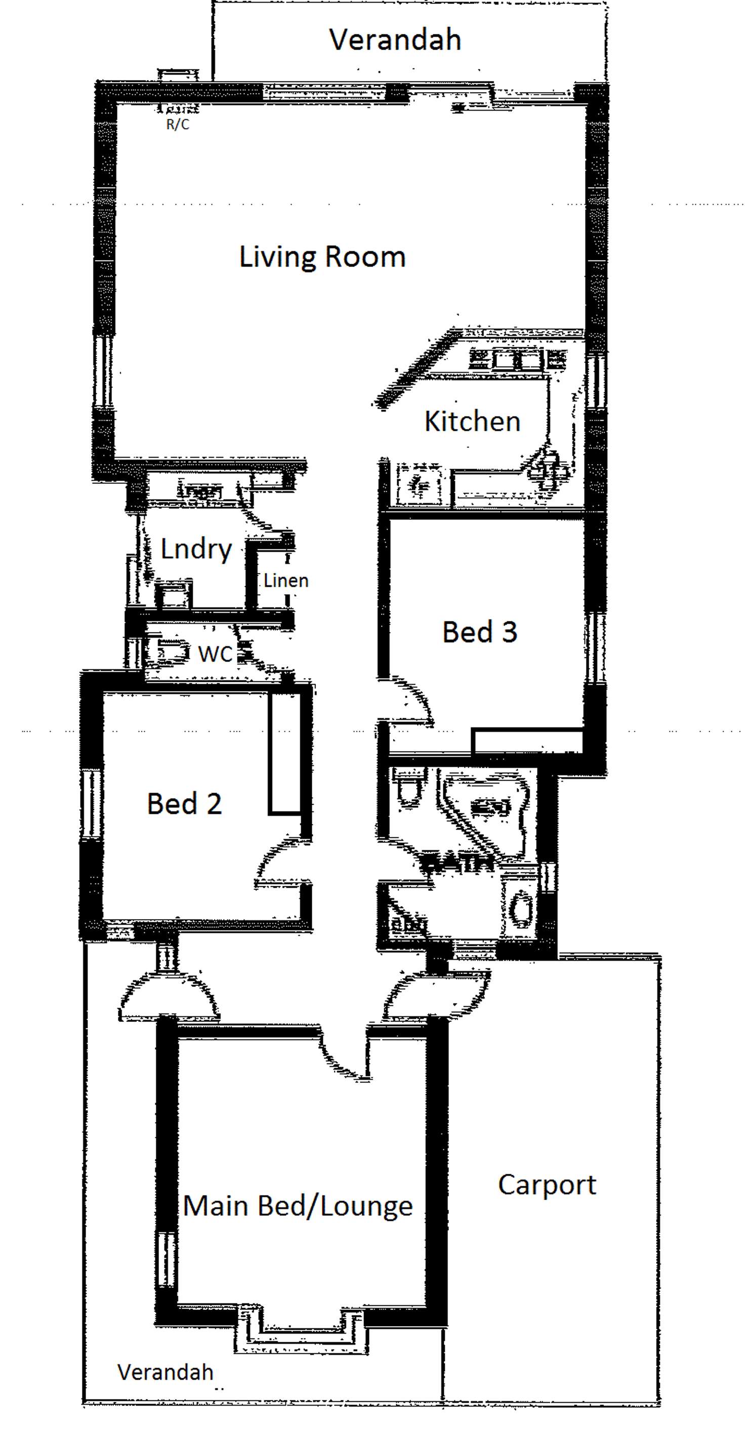 Floorplan of Homely house listing, 1B Gifford Street, Torrensville SA 5031