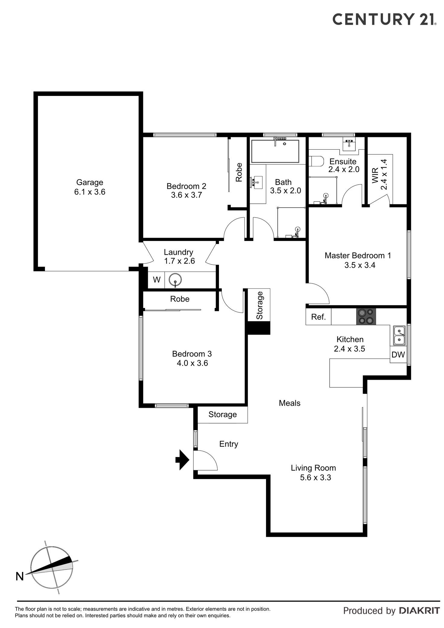 Floorplan of Homely house listing, 6B Jacqueline Place, Pakenham VIC 3810