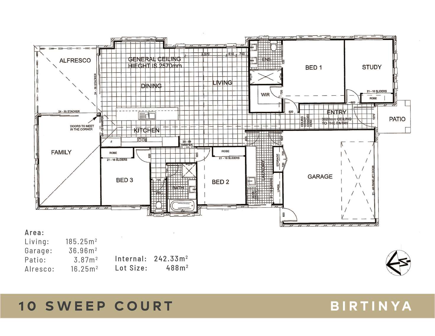 Floorplan of Homely house listing, 10 Sweep Court, Birtinya QLD 4575
