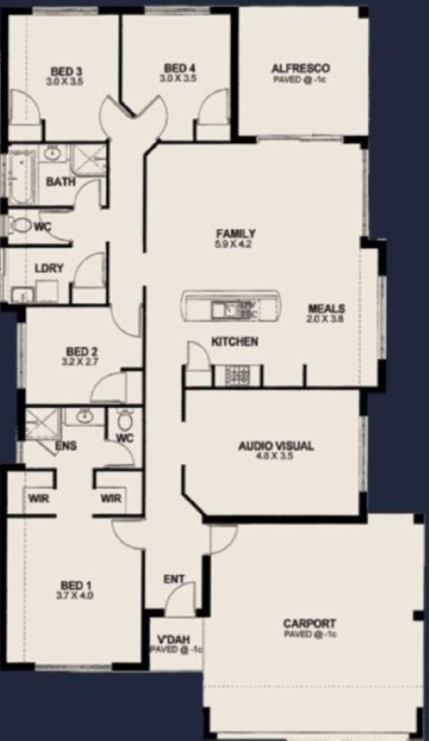 Floorplan of Homely house listing, 27 Bobtail Bend, Wannanup WA 6210