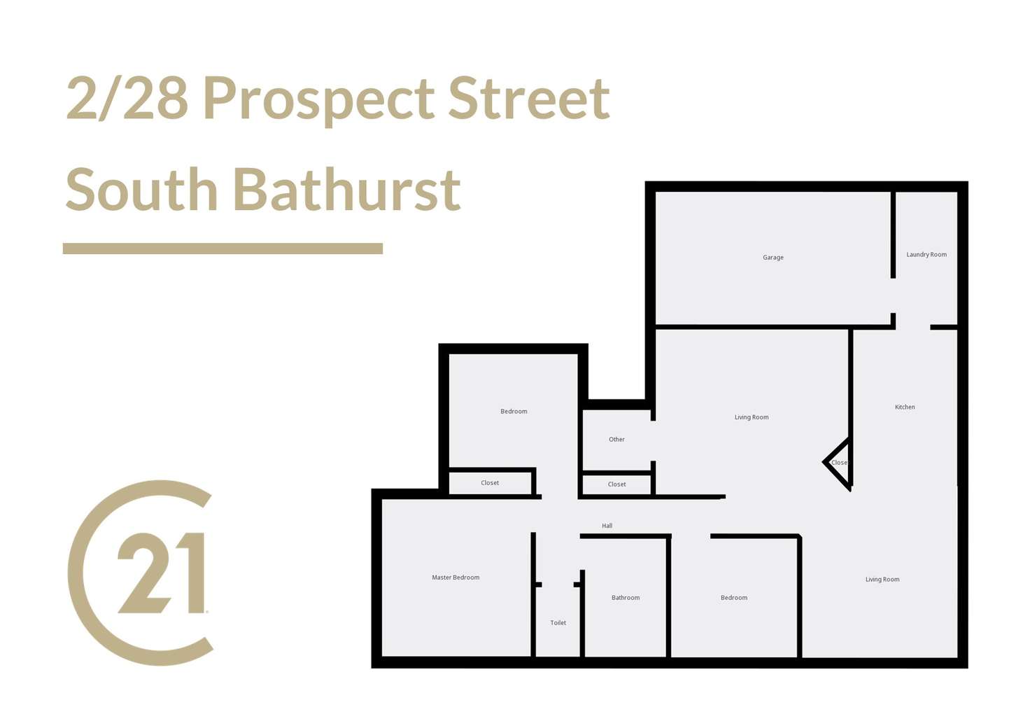 Floorplan of Homely house listing, 2/28 Prospect Street, South Bathurst NSW 2795