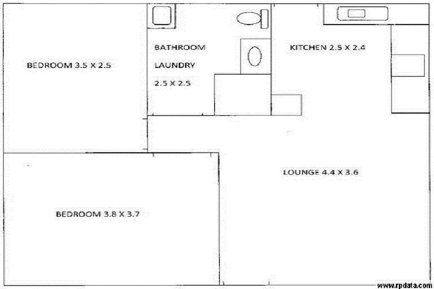 Floorplan of Homely unit listing, 5/248 Military Road, Semaphore SA 5019