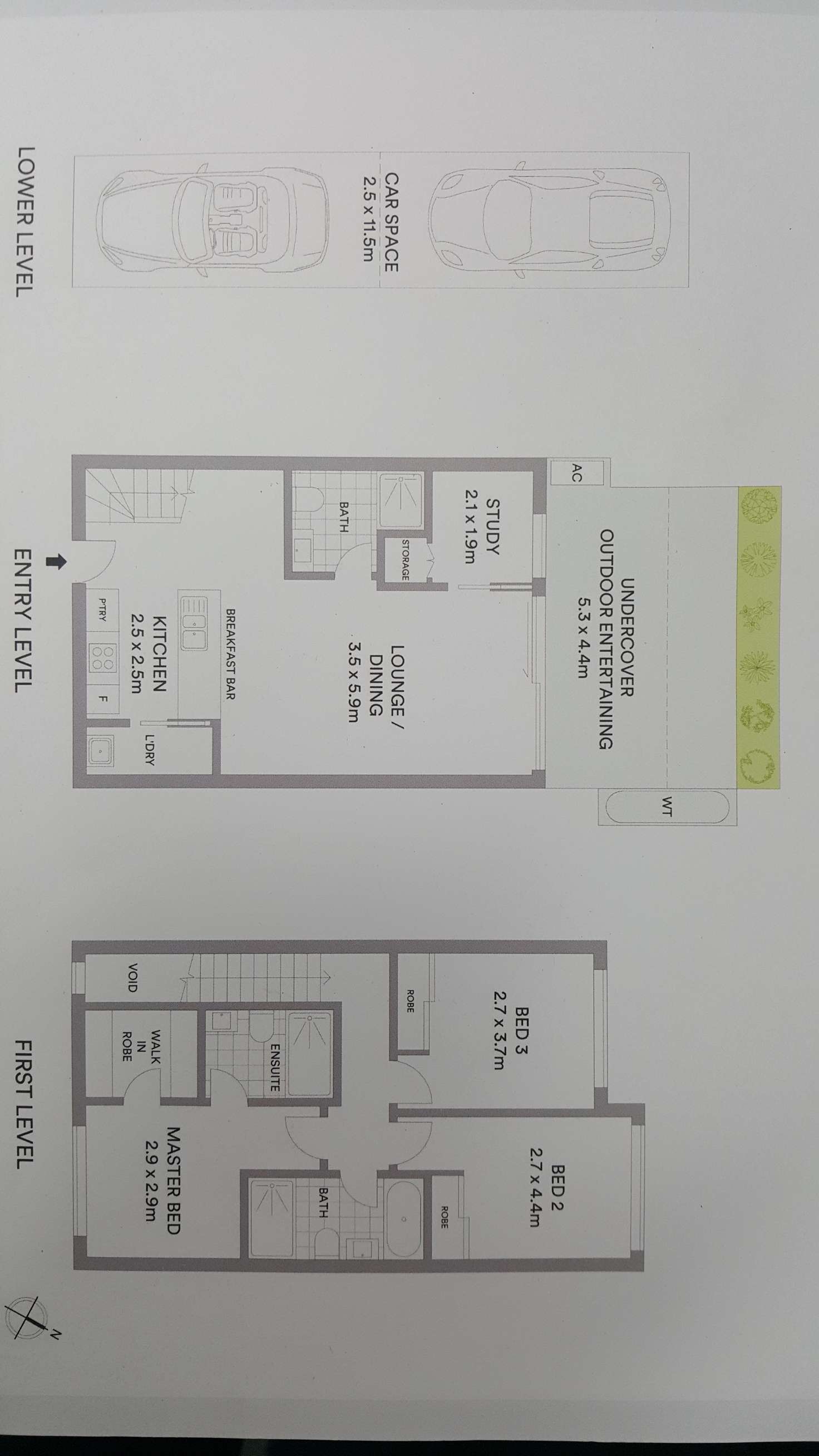 Floorplan of Homely townhouse listing, 2/118-120 Kingsgrove Road, Kingsgrove NSW 2208
