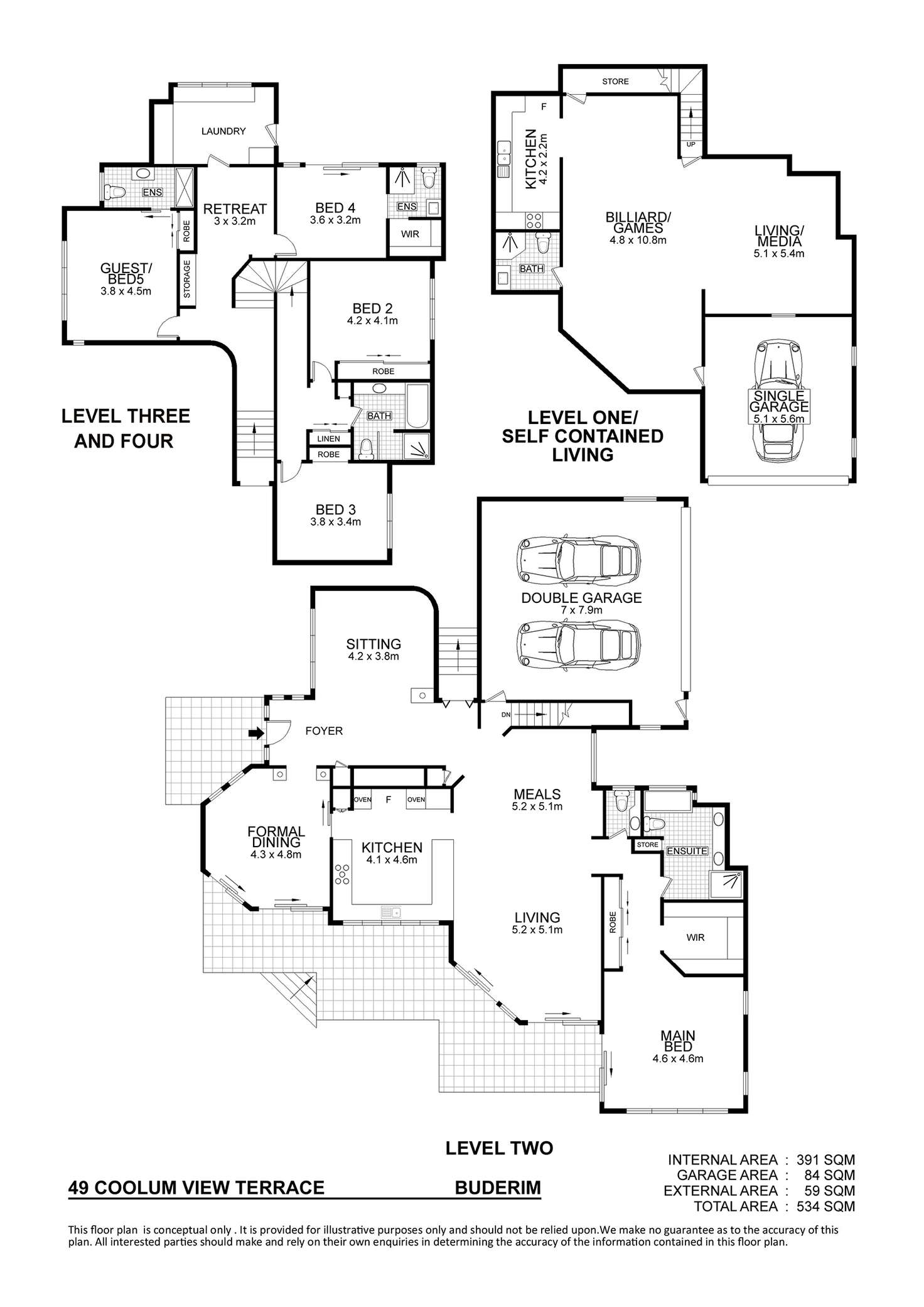 Floorplan of Homely house listing, 49 Coolum View Terrace, Buderim QLD 4556