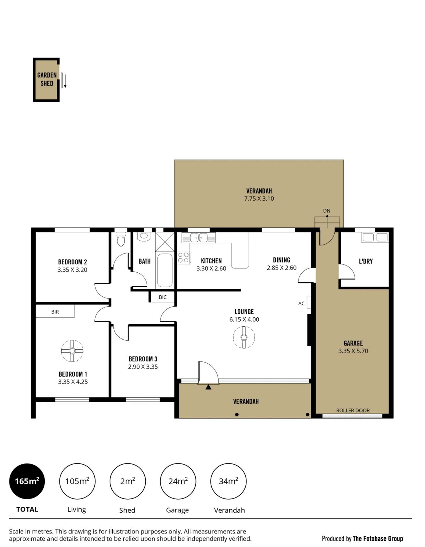 Floorplan of Homely house listing, 4 Hooper Place, Christies Beach SA 5165