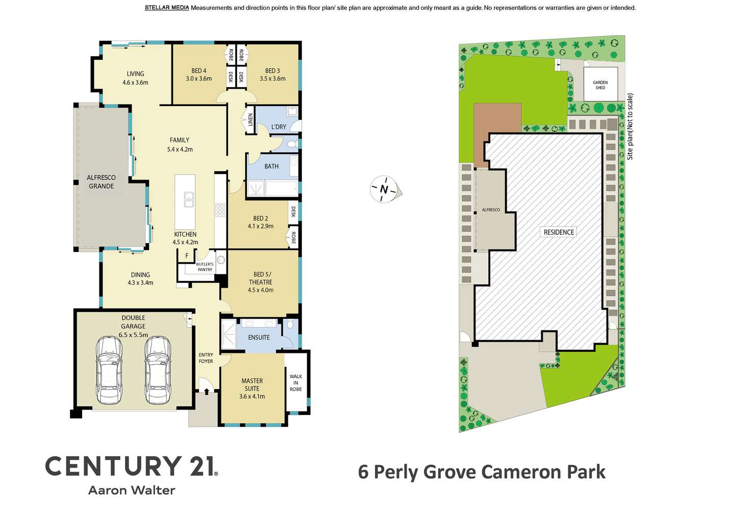 Floorplan of Homely house listing, 6 Perly Grove, Cameron Park NSW 2285