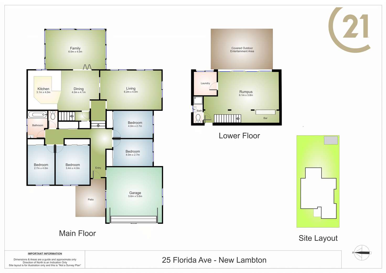 Floorplan of Homely house listing, 25 Florida Avenue, New Lambton NSW 2305