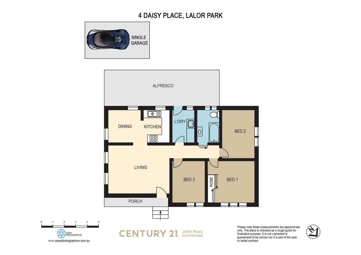 Floorplan of Homely house listing, 4 Daisy Place, Lalor Park NSW 2147