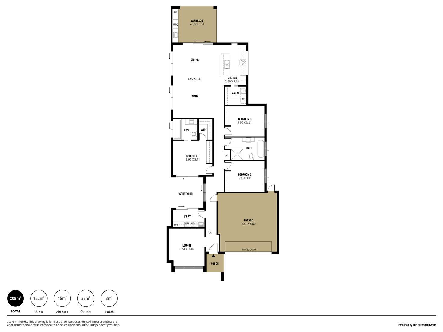 Floorplan of Homely residentialLand listing, 3 McCoy Street, Brighton SA 5048