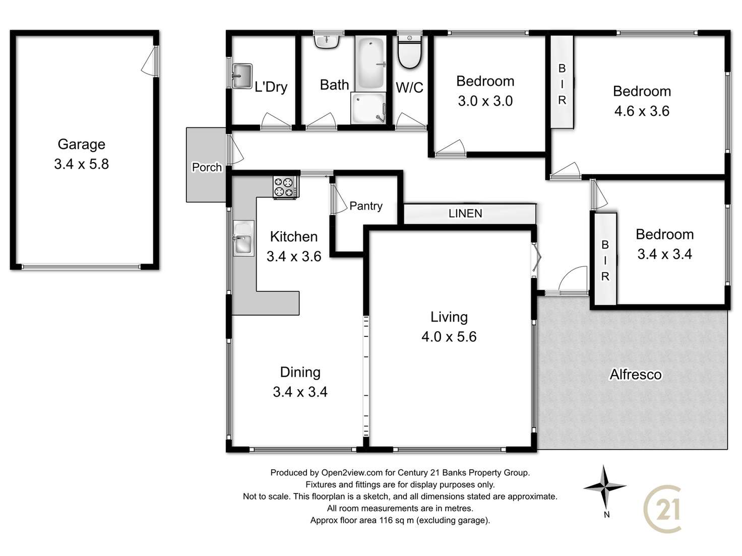Floorplan of Homely house listing, 1 Clarke Street, Devonport TAS 7310